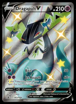 Dragapult V - Holo SWSH: Sword & Shield Promo Cards SWSH096 NM Pokemon TCG - Image 1