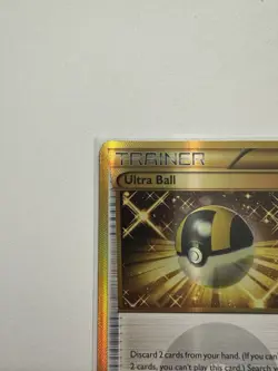 Pokemon TCG Ultra Ball Plasma Freeze 122/116 Secret Rare Card Gold - Image 5