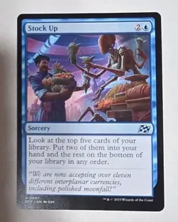 Stock Up - Aetherdrift (Magic The Gathering Card) LP - Image 1