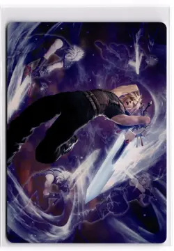Cloud's Limit Break Art Card 23 Art Series: FINAL FANTASY Normal NM - Image 1