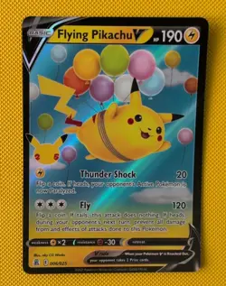 Flying Pikachu V 006/025 Celebrations 25th Anniversary Full Art Pokemon Card - Image 1