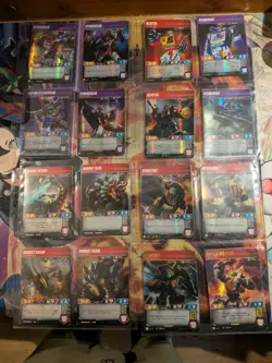 Transformers TCG Job Lot - Hundreds of Cards Including Foils And Binder - Image 3