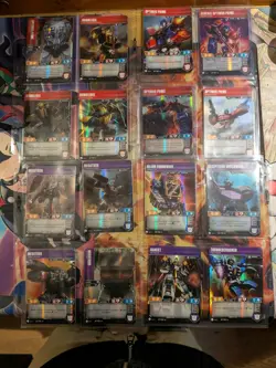 Transformers TCG Job Lot - Hundreds of Cards Including Foils And Binder - Image 4