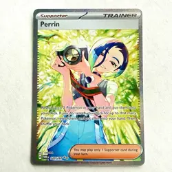 Perrin 220/167 Twilight Masquerade Special Illustration Rare Pokemon TCG NM - Image 1