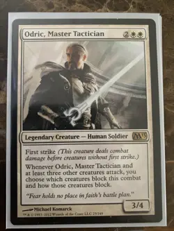 Mtg Singles - Odric, Master Tactician - Magic 2013 (M13) - Mint - Image 1