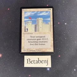 1x MTG Beta Castle from Estate Collection - Image 1
