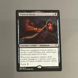 Wand of Orcus Commander: Adventures in the Forgotten Realms Regular | UNPLAYED - Image 1