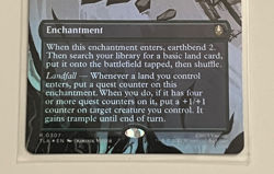 MTG Earthbender Ascension - Borderless Foil - Avatar: The Last Airbender - #307 - Image 3