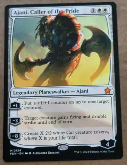 Ajani Caller of the Pride Foundations FDN 0134 MtG Magic - Image 1