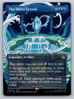 The Water Crystal (Borderless) Final Fantasy Regular - Image 1
