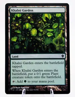 Khalni Garden | C13 | Pauper Modern EDH Staple | Landfall Tokens Sacrifice | NM - Image 1