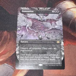 Damnation X1 Mtg Double Masters 2022 Nm Borderless - Image 1
