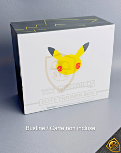 Pokemon ETB Celebrations 25th Set allenatore fuoriclasse APERTO - Image 1
