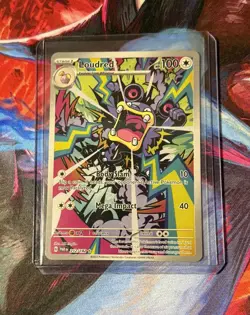 Pokemon TCG Loudred Paradox Rift 212/182 Holo Illustration Rare Near Mint - Image 1