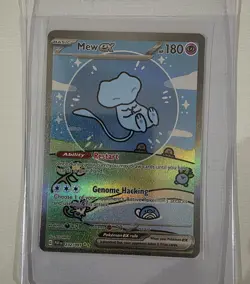 Pokemon TCG Mew EX 232/091 Sv: Paldean Fates Bubble Mew - Image 1