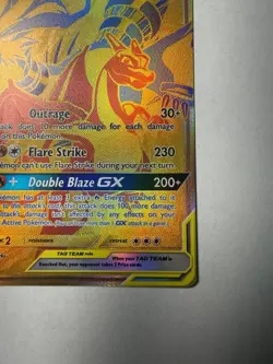 2021 Pokemon Reshiram & Charizard GX Tag Team SM247 Black Star Promo - Image 5