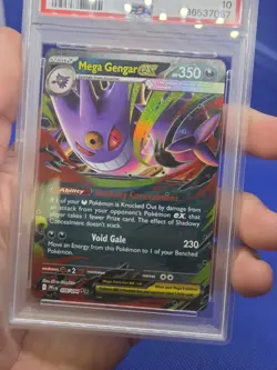 Pokemon Phantasmal Flames Battle Deck Mega Gengar ex 056/094 PSA 10 -2 - Image 2