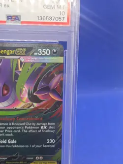 Pokemon Phantasmal Flames Battle Deck Mega Gengar ex 056/094 PSA 10 -2 - Image 4
