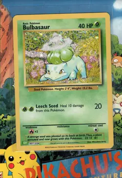Pokemon TCG Bulbasaur 001/034 Classic Collection Holo NM/M - Image 1