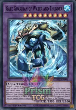 1st ed Gate Guardian of Water and Thunder super rare MAZE-EN006 Yugioh - Image 1