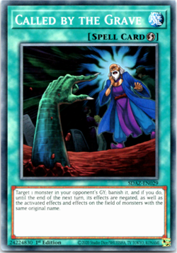 Called by the Grave - SDAZ-EN029 - Common - 1st Edition - Yugioh - Image 1