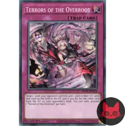 Yugioh Terrors of the Overroot POTE-EN078 Common 1st Edition NM - Image 1