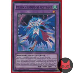 Yugioh Lyrilusc - Independent Nightingale MACR-EN041 Super Rare 1st Edition NM - Image 1