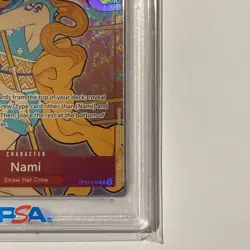 One Piece PSA 10 Nami OP01-016 English Version 1st Anniversary Set - Image 4