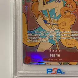 One Piece PSA 10 Nami OP01-016 English Version 1st Anniversary Set - Image 5
