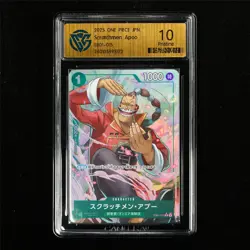 CCG 10 Pristine 2025 One Piece JPN Scratchmen Apoo EB01-015 R - Image 2