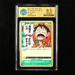 CCG 9.5 GemMint 2022 One Piece JPN Monkey D. Luffy P-024 P - Image 1