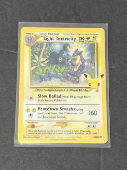 Pokemon Celebrations Light Toxtricity SWSH137 Promo Holo 4 Card Lot - Image 2