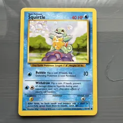 Original Base Set 63/102 Pokemon Card 1999 - Image 1