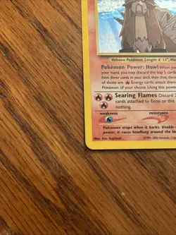 Entei Neo Revelation pokemon Holo Card 6/64 Rare - Image 2