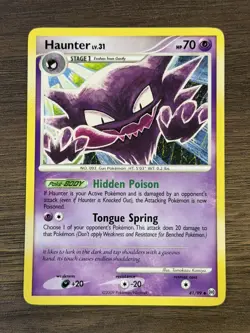 Haunter Platinum Arceus 41/99 Non-holo Uncommon 2009 - Pokemon Card - Image 1