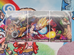 Dragon Ball x One Piece Jump Magazine 40th Cards Vegeta Zoro Morinaga - Image 1