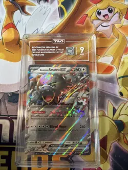 Bloodmoon Ursaluna EX Prize Pack Series 6 Promo Card NM/LP Stamp 141/167 Mint 9 - Image 1
