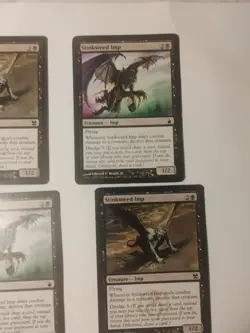 4 X Ravnica: City of Guilds #107 Stinkweed Imp - Image 3