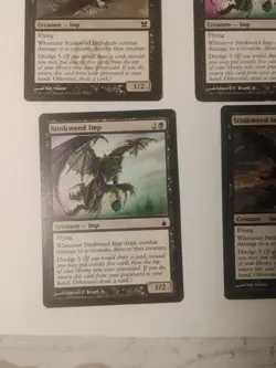 4 X Ravnica: City of Guilds #107 Stinkweed Imp - Image 5