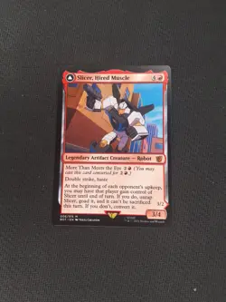 Magic The Gathering - Slicer / Hired Muscle - BOT - Transformer - MTG - - Image 1
