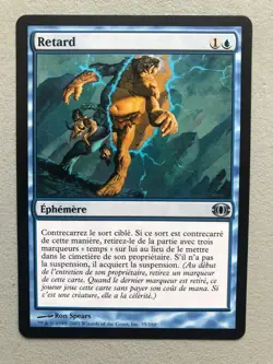 Mtg Carte Magic Future Sight Delay Retard French NM/LP (A) - Image 1