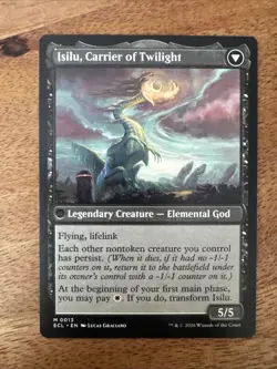 MTG Eirdu, Carrier of Dawn M 0013 Isilu, Carrier Of twilight M Lorwyn Eclipsed - Image 1