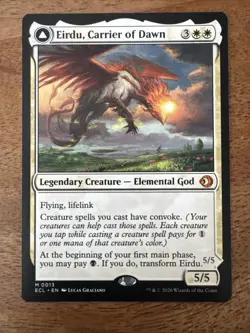 MTG Eirdu, Carrier of Dawn M 0013 Isilu, Carrier Of twilight M Lorwyn Eclipsed - Image 2