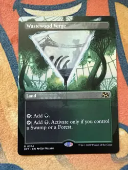 Wastewood Verge | Borderless | Aetherdrift | MTG NM - Image 1