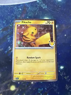Pikachu 051 /162 Stamped 2026 Pokemon Day 30 Promo TCG - NM - Image 1