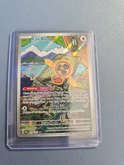 Fan Rotom 250/217 IR Ascended Heroes Evolution NM English Pokemon TCG - Image 1