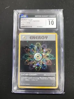 1997 Pokemon Rainbow Energy Japanese CGC 10 - Image 1