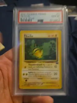 1999 Pokemon Wizards Black Star Promos Pikachu #27 PSA 10 - Image 2