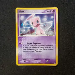 Mew EX Holon Phantoms Holo Secret Rare 111/110 Pokemon TCG - NM - Image 1