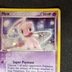 Mew EX Holon Phantoms Holo Secret Rare 111/110 Pokemon TCG - NM - Image 4
